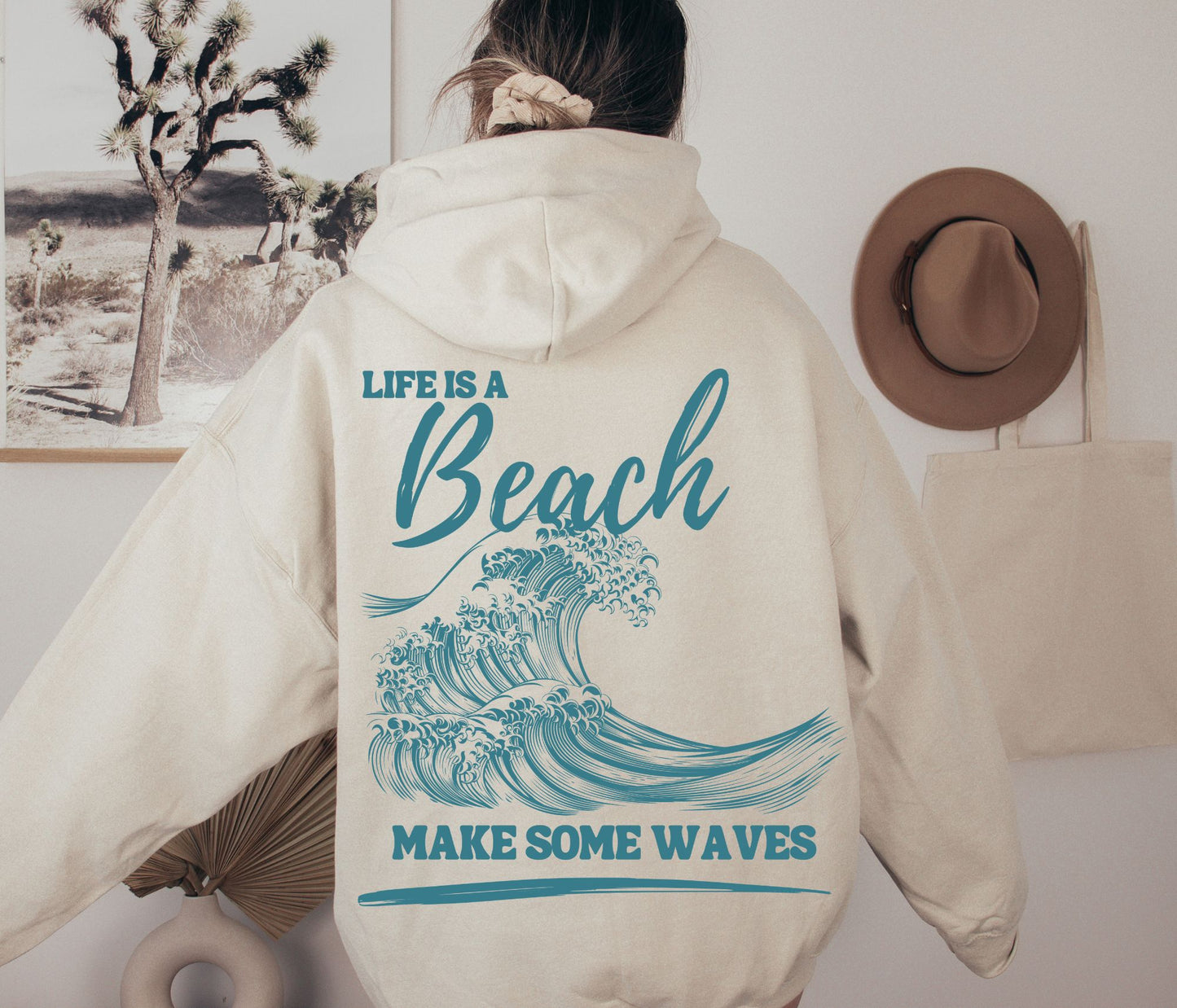 MAKE WAVES HOODIE