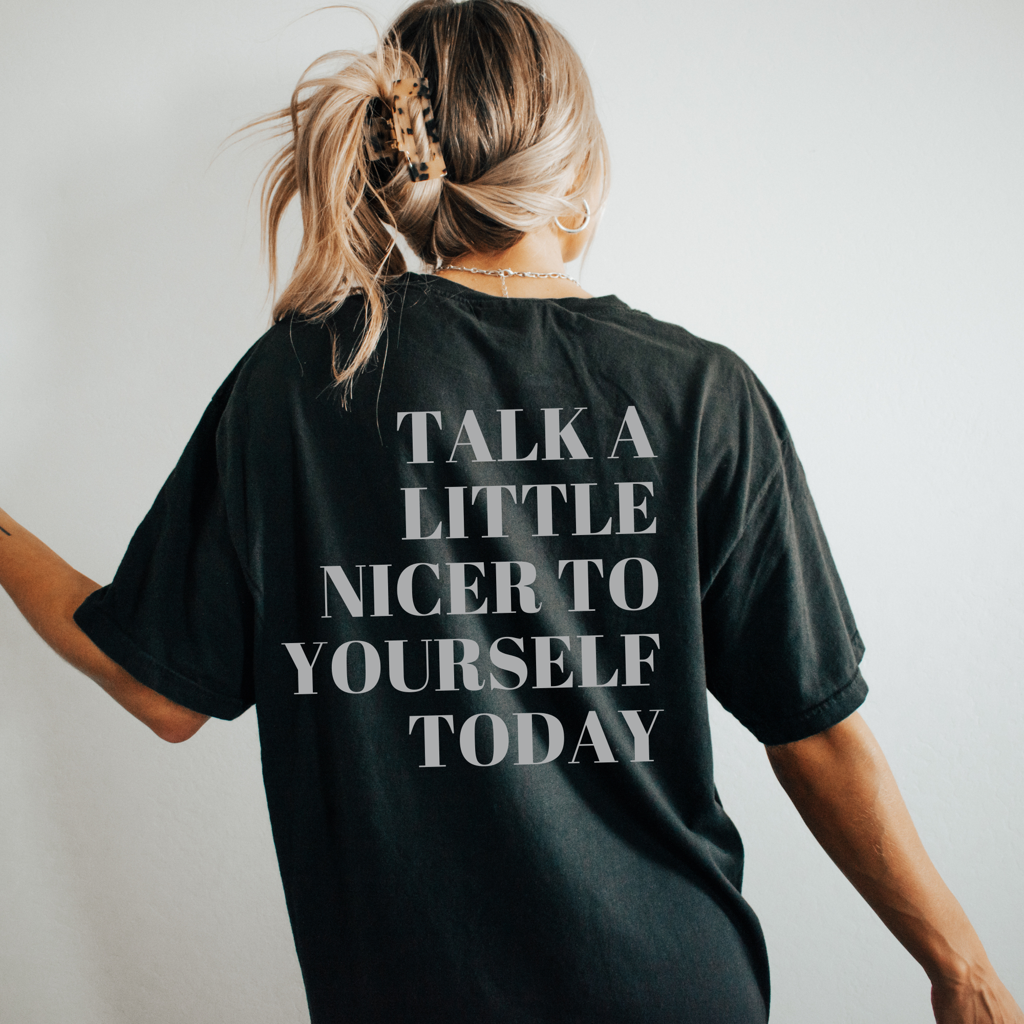 TALK A LITTLE NICER TEE