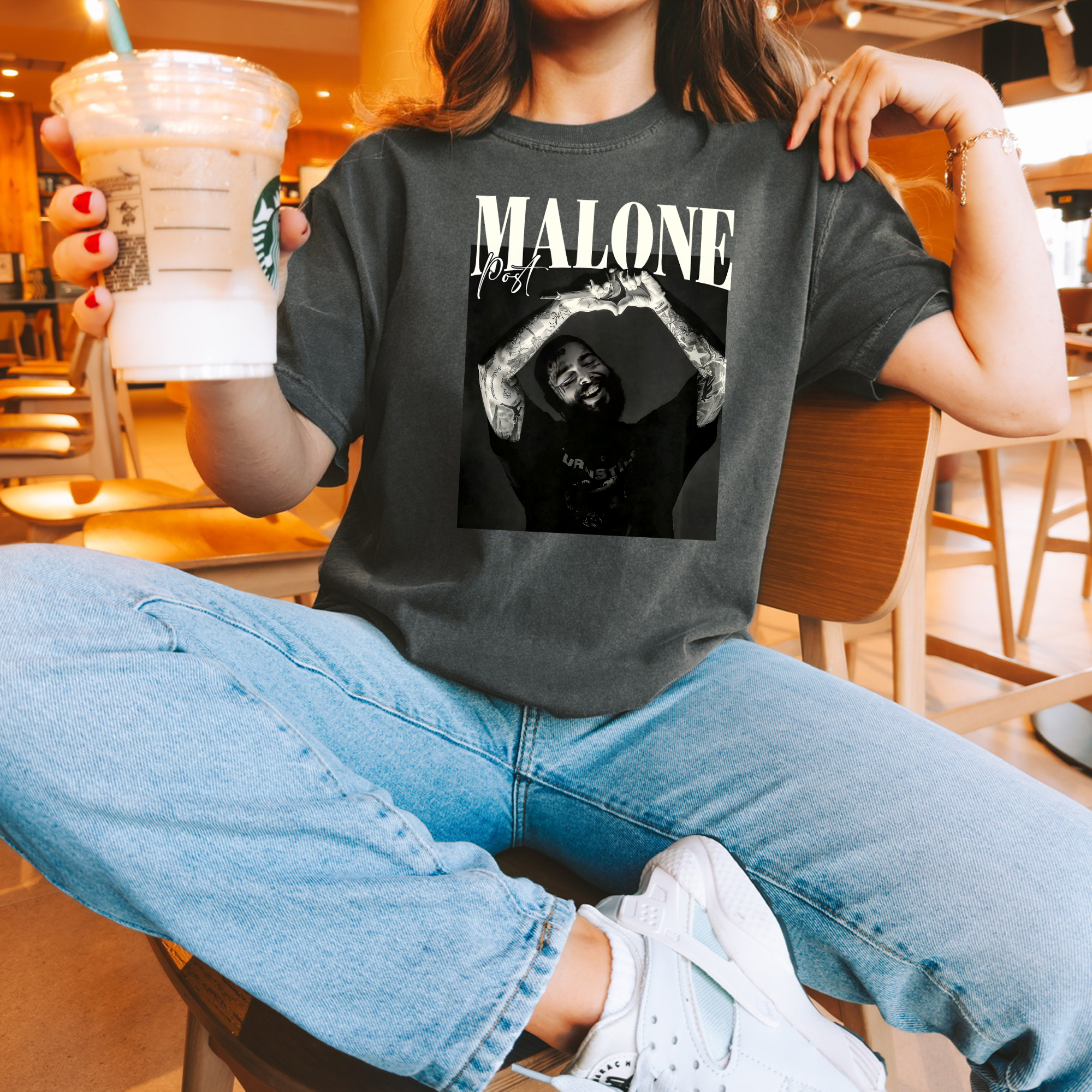 POSTY HEART HANDS TEE