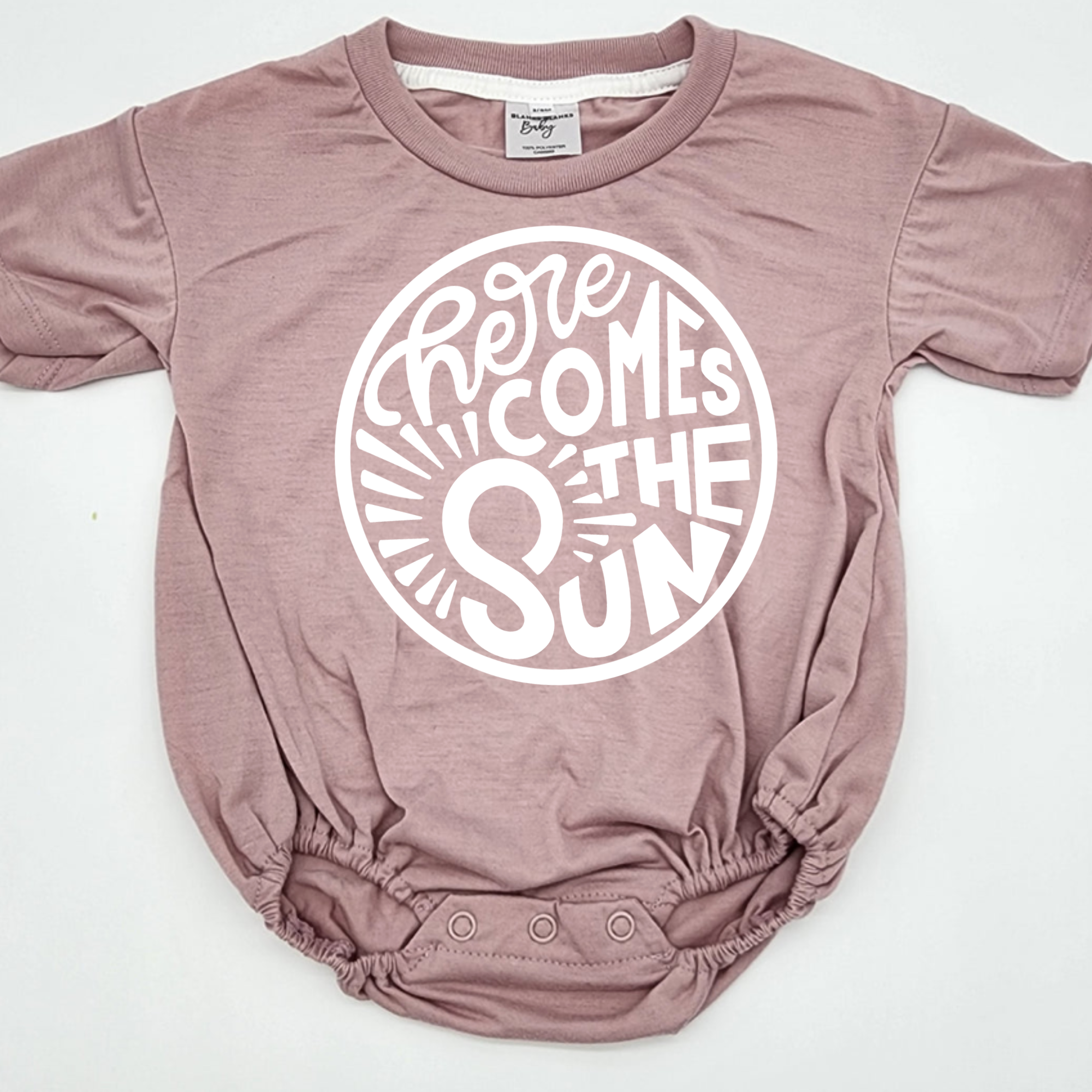 HERE COMES THE SUN BUBBLE ROMPER