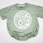 HERE COMES THE SUN BUBBLE ROMPER