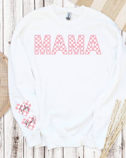 CUSTOM MAMA HEART CREW