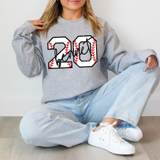 CUSTOM NUMBER/NAME BASEBALL CREW