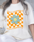 GOOD DAY CHECKERED TEE