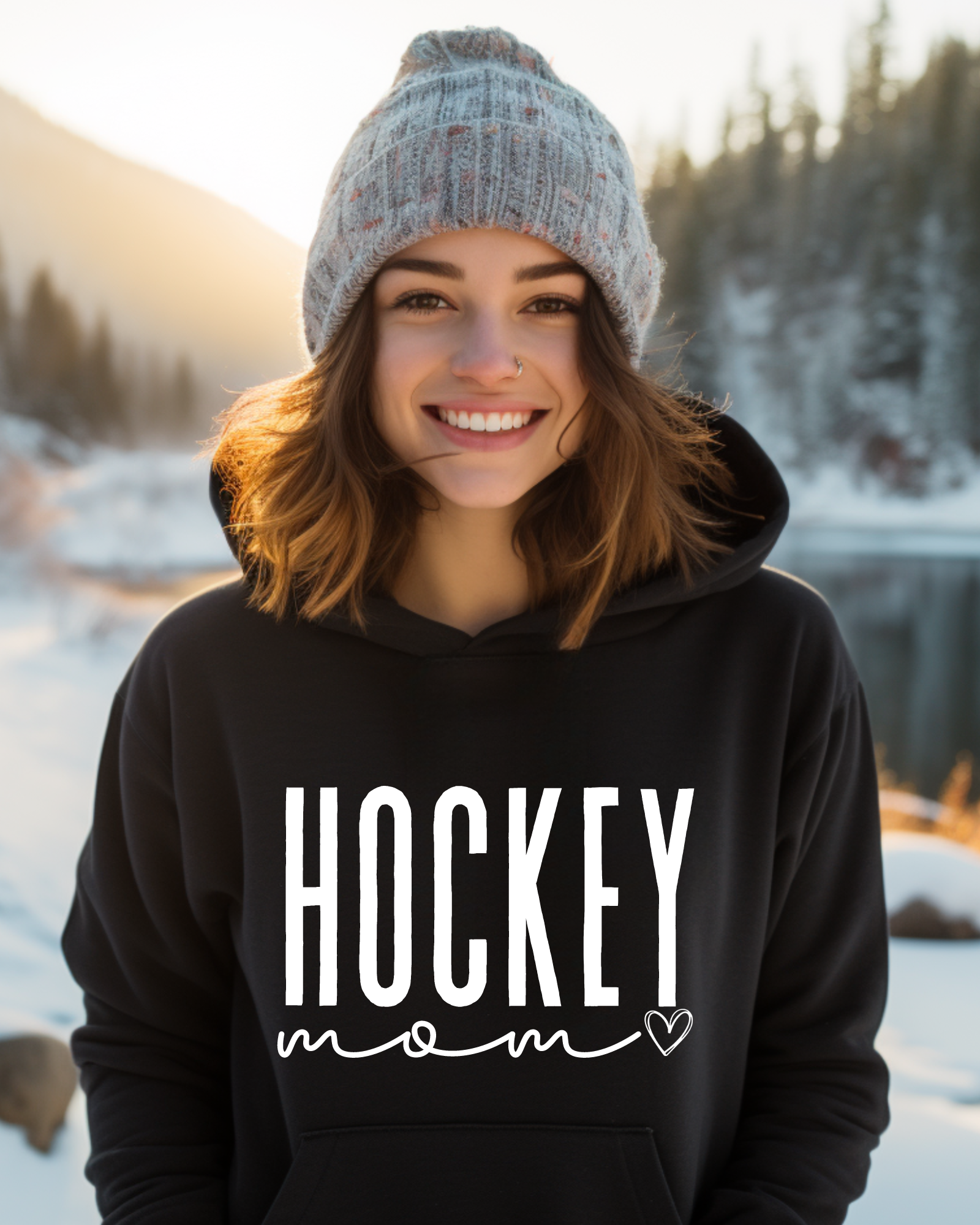 HOCKEY MOM HOODIE