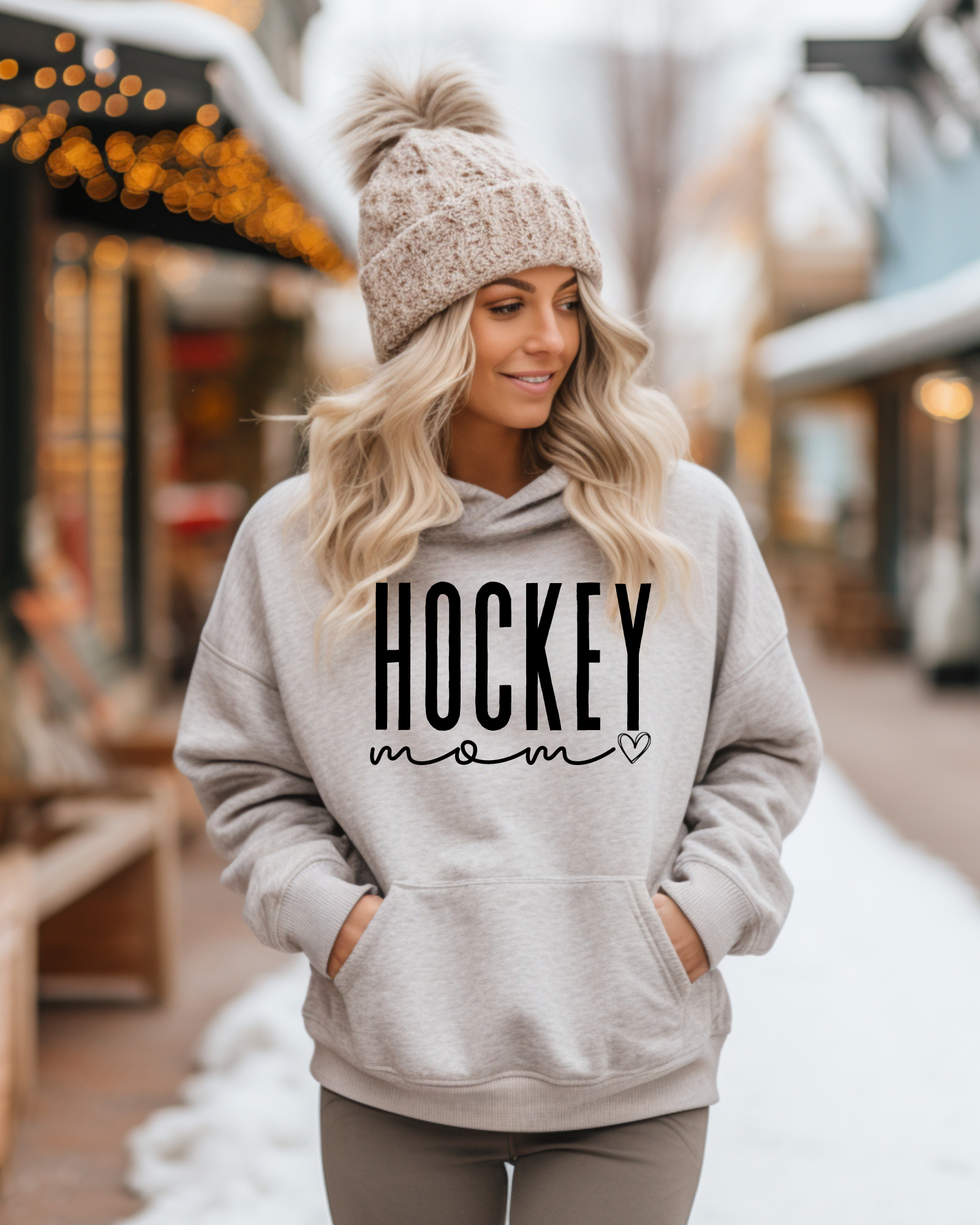 HOCKEY MOM HOODIE RL Wellness and Design