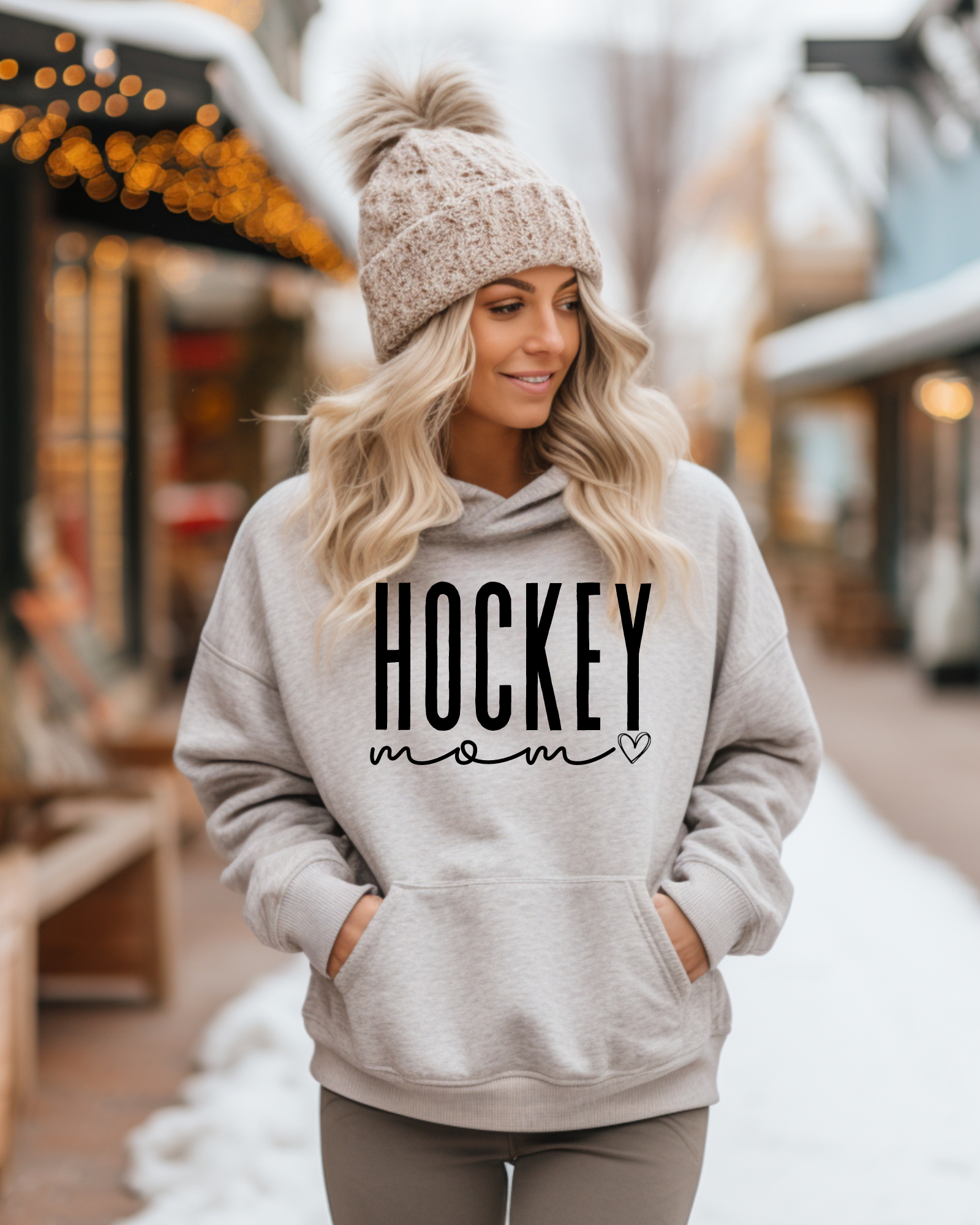 HOCKEY MOM HOODIE