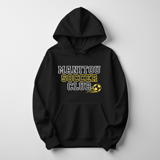MANITOU SOCCER HOODIE BLACK YOUTH