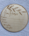 "Im Here" Announcement Disc