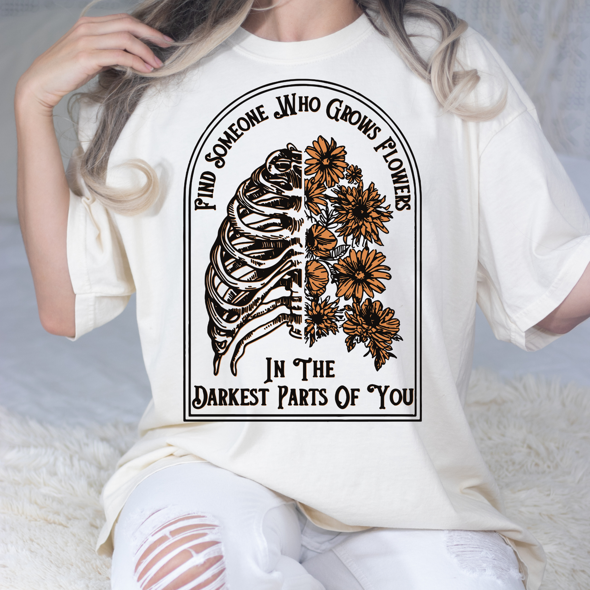 FIND SOMEONE WHO GROWS FLOWERS TEE