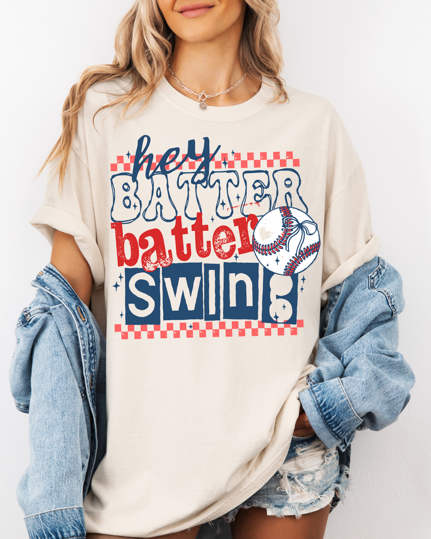 HEY BATTER BATTER TEE ADULT