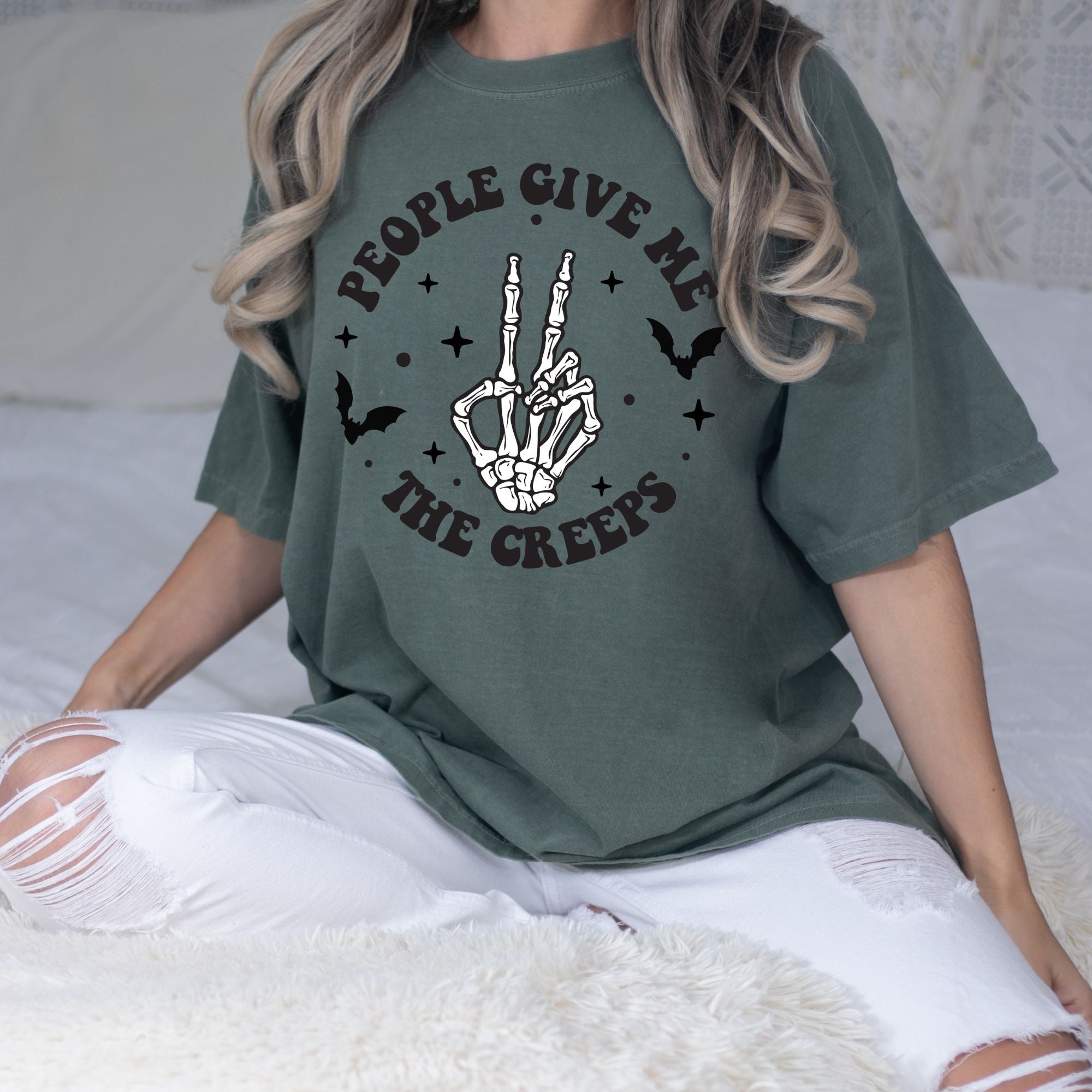 GIVE ME THE CREEPS TEE