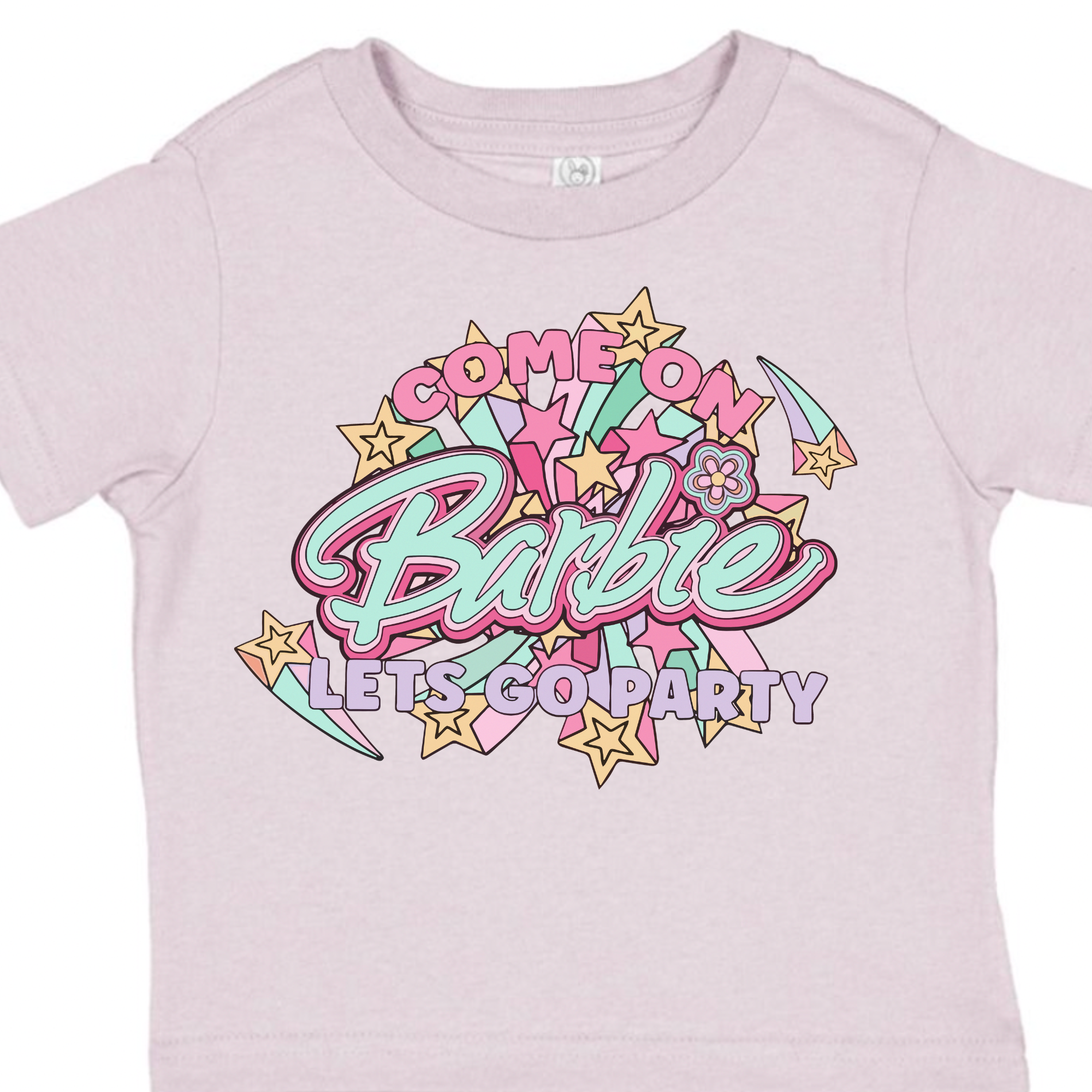 COME ON BARBIE KIDS TEE