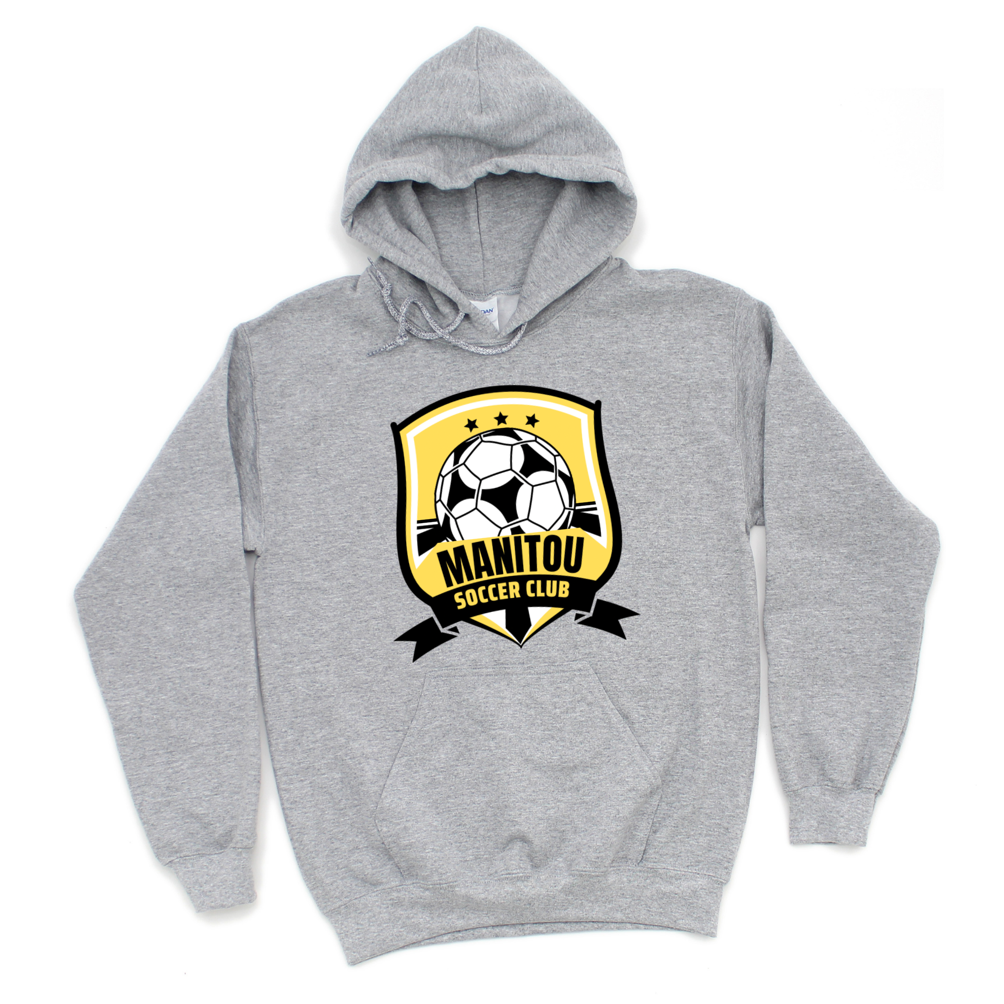 MANITOU SOCCER HOODIE GREY YOUTH