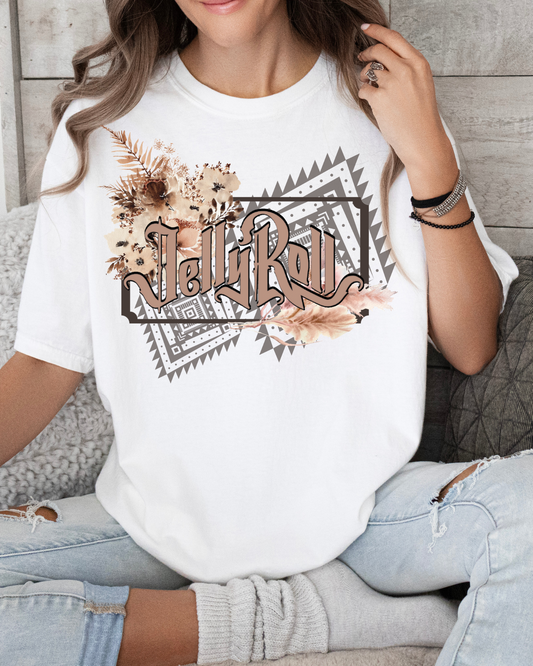 JELLYROLL FLOWER TEE