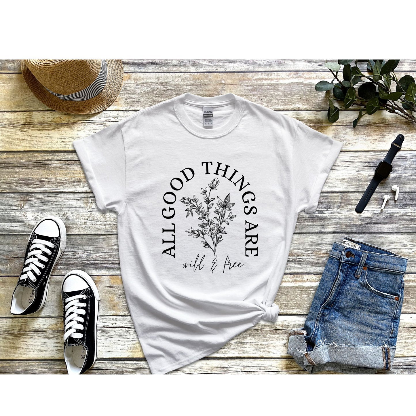 WILD AND FREE TEE