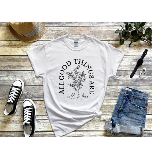 WILD AND FREE TEE