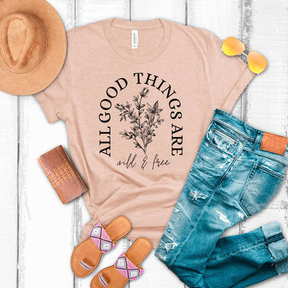 WILD AND FREE TEE