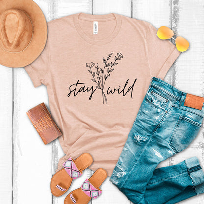 STAY WILD TEE
